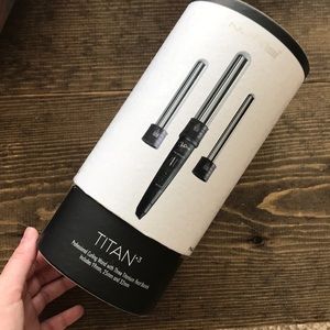 Nume Titan 3 Interchangle Curling Wand EUC